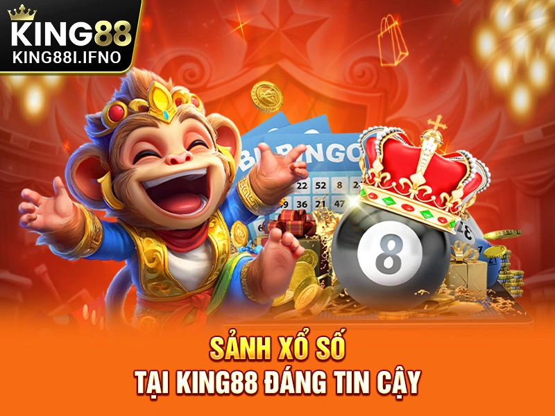Sảnh xổ số tại KING88 đáng tin cậy
